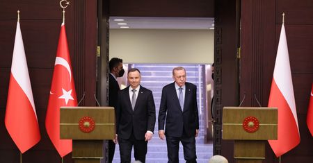 Prezydent Duda z wizytą w Turcji. Rozmawiał o "potencjalnej wymianie gospodarczej"