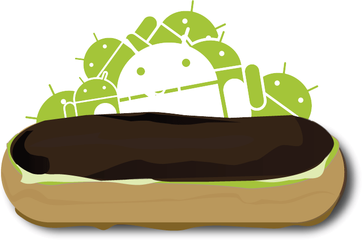 Android Eclair - logo | android.com