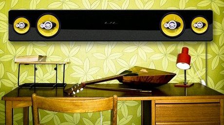 Świetlne głośniki – koncepcja 1