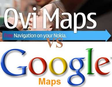 Ovi Maps lepsze od map Google? - wpis konkursowy