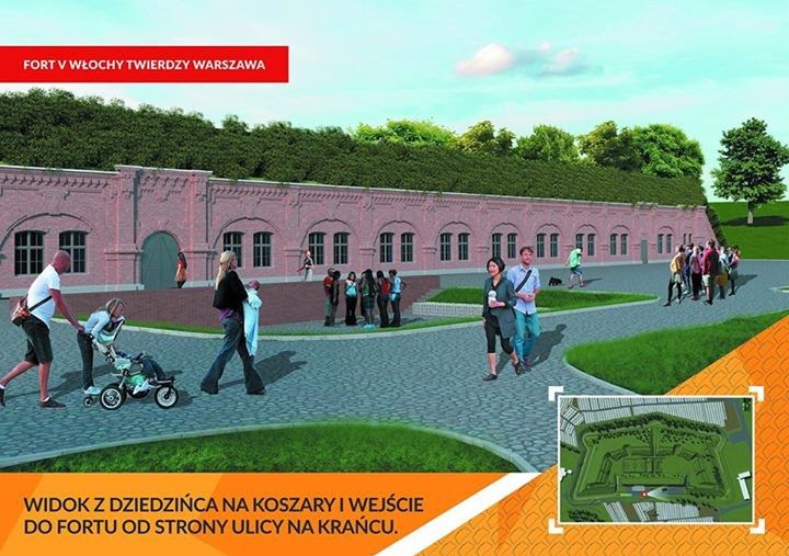 Tak będzie wyglądał Fort Włochy (WIZUALIZACJE)