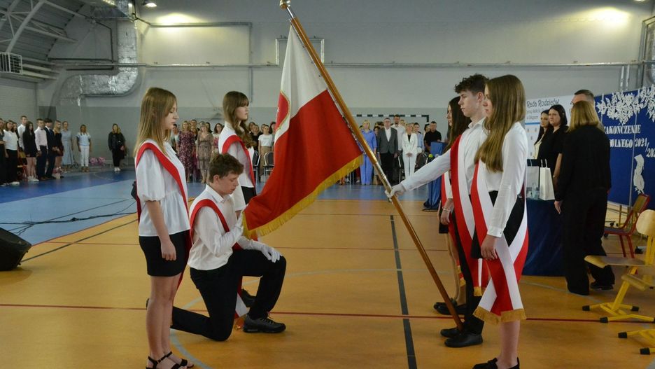 Pożegnanie ósmoklasistów w Skępem