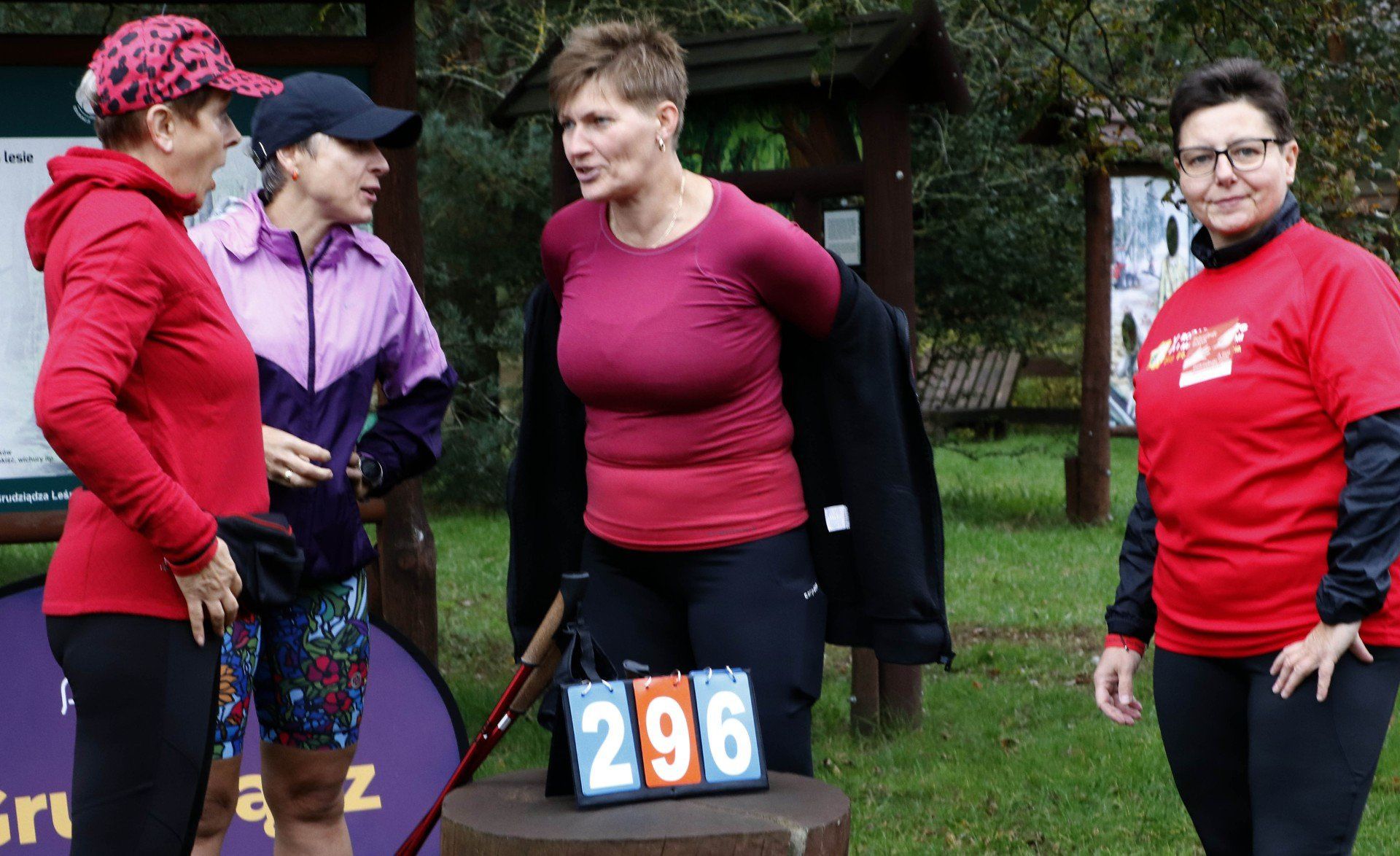 Park run w Grudziądzu promujący wsparcie dzieciom