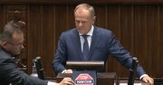 Poseł PiS wtargnął na mównicę. Przerwał wystąpienie Donalda Tuska