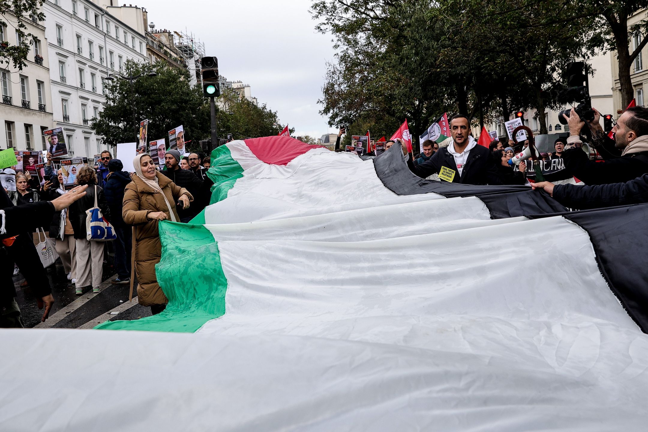 Protesty w Paryżu 