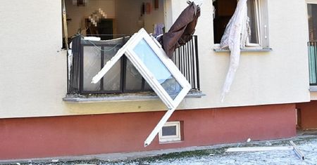 Sam zamontował butlę z gazem. Chwilę później doszło do wybuchu