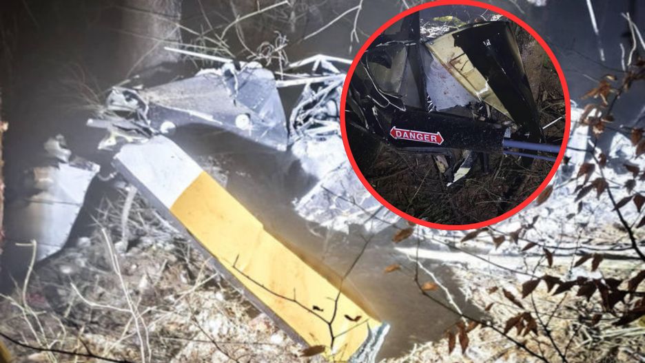 Dwóch braci zginęło w katastrofie helikoptera pod Rzeszowem