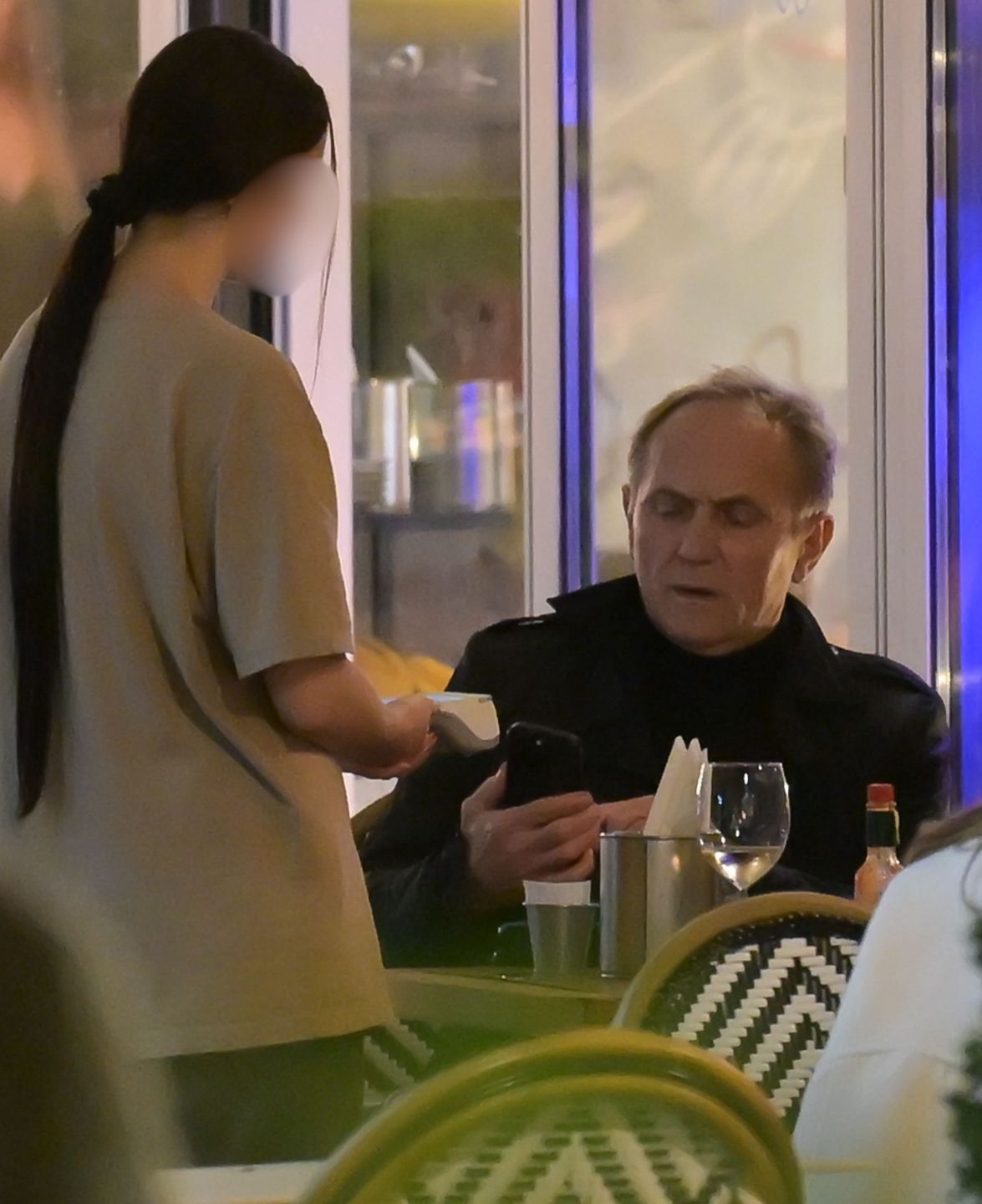 Andrzej Chyra z partnerką