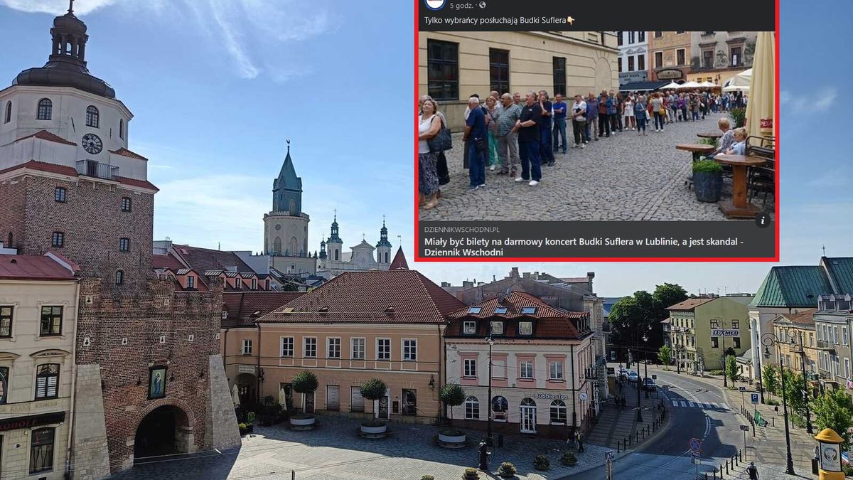 Nie dostali biletów na Budkę Suflera. Mieszkańcy Lublina zawiedzeni