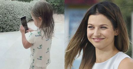 Klara Lewandowska ma nowy talent: robi rodzicom zdjęcia na Instagrama