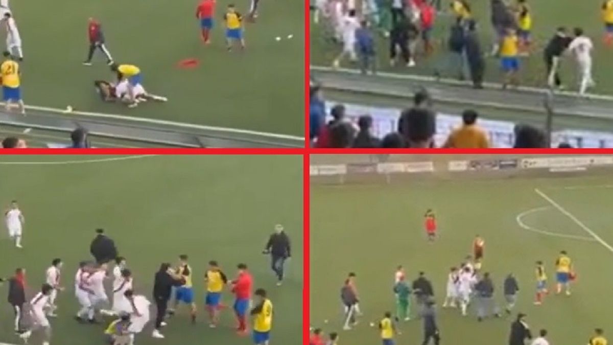 Bójka w meczu drużyn młodzieżowych