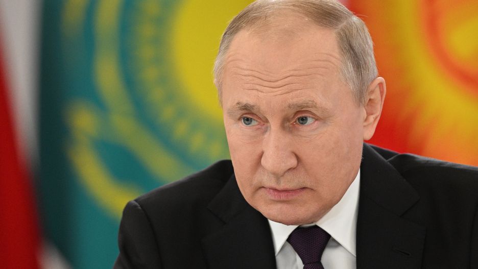 CIS Heads of State Council meets in Astana
epa10242788 Russian President Vladimir Putin attends the CIS (Commonwealth of Independent States) Heads of State Council meeting in Astana, Kazakhstan, 14 October 2022.  EPA/RAMIL SITDIKOV / KREMLIN POOL / SPUTNIK MANDATORY CREDIT 
Dostawca: PAP/EPA.
RAMIL SITDIKOV / KREMLIN POOL / SPUTNIK