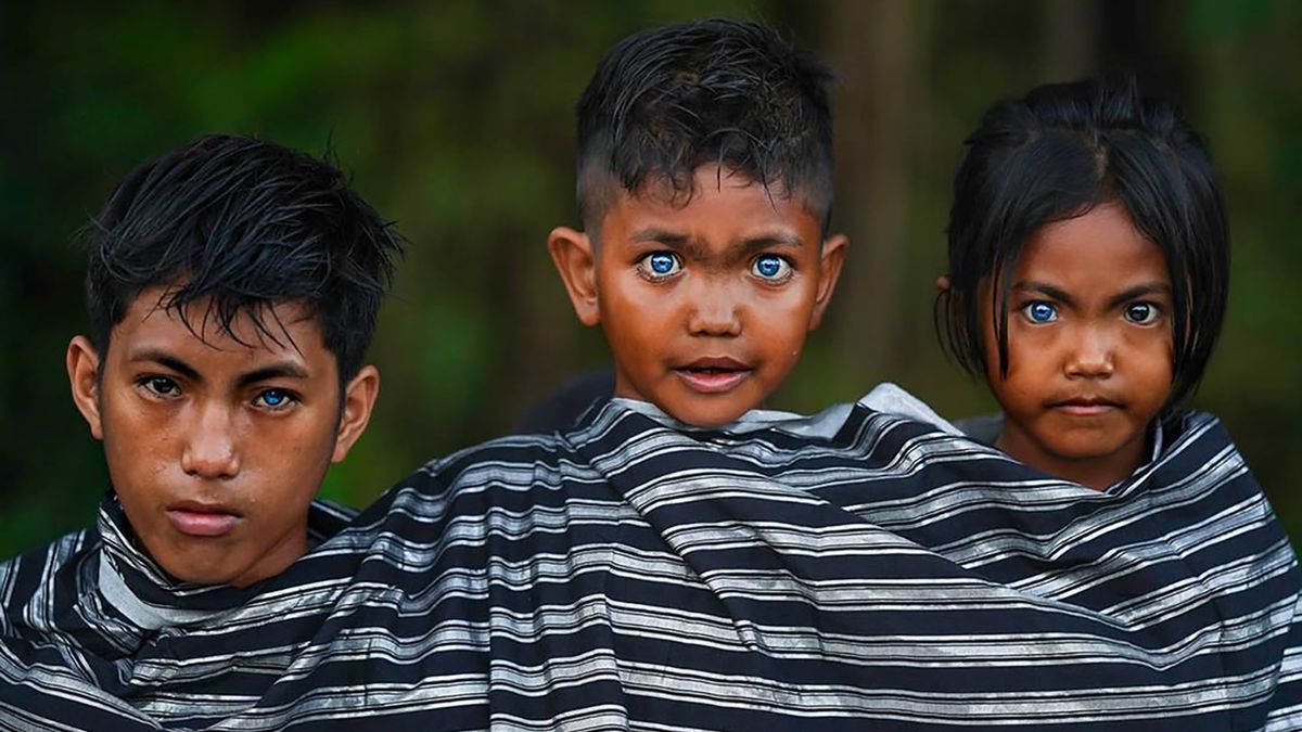 Niebieskookie plemię z Indonezji. Portrety tych osób zapadają w pamięć 1