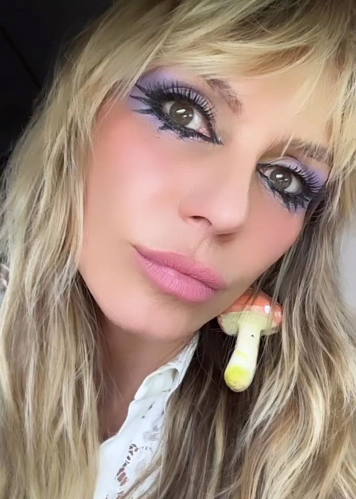 Makijaż Heidi Klum na festiwalu Coachella / Instagram.com/HeidiKlum