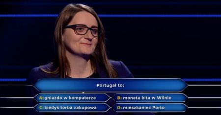 "Milionerzy". Padło pytanie o "portugał". Wygrałbyś 75 tys. zł? Sprawdź