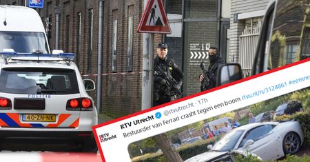 Holandia. Rozbił wypożyczone ferrari warte fortunę