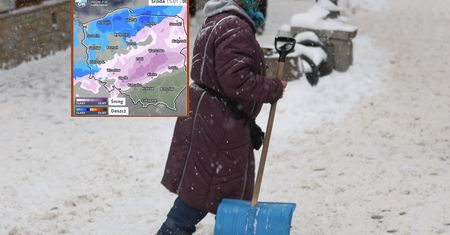 Zacznie się już we wtorek. Pas śnieżycy nadciąga nad Polskę