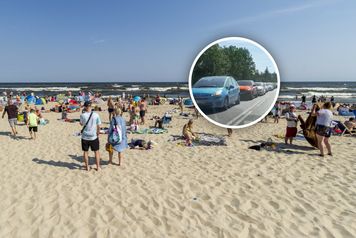 Paraliż na drodze nad Bałtyk. Mamy nagranie. "Końca nie widać"