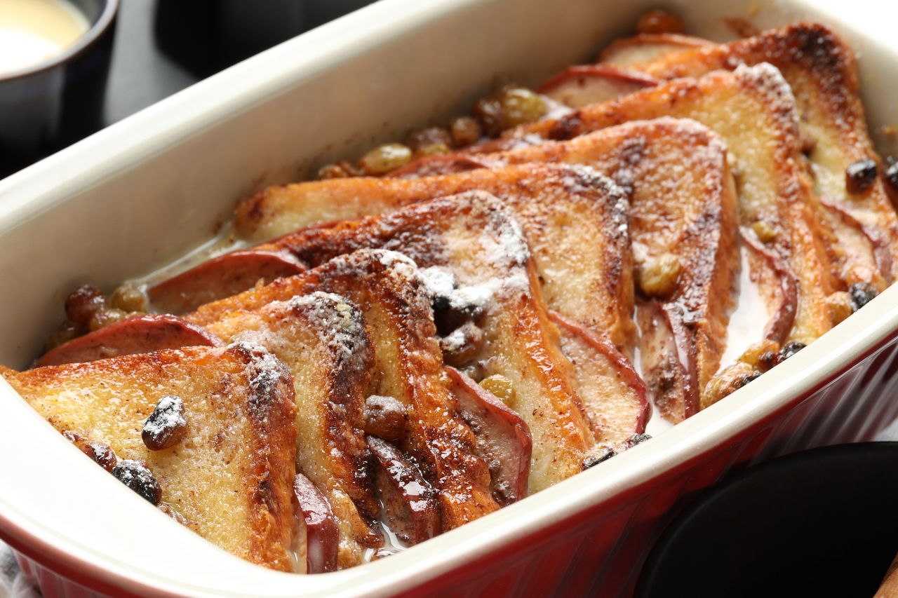 Zamiast do tostera wrzucam do piekarnika. Słodziutkie tosty w sam raz na deser