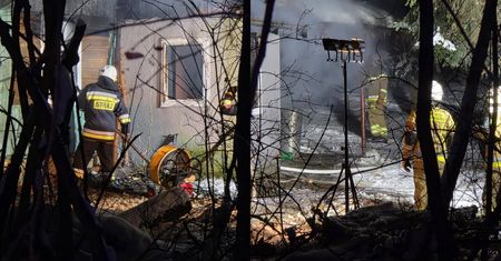Tragiczny pożar w Małopolsce. Strażacy ujawnili zwłoki