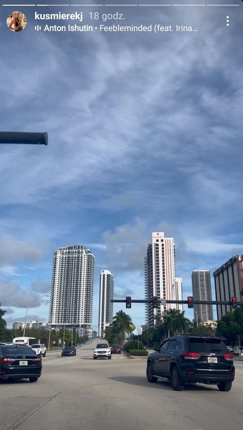 Julia Kuśmierek chwali się wyprawą do Miami z Wojtkiem Kurowskim