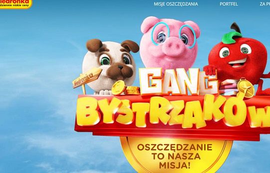 Biedronka szykuje akcję Gang Mocniaków