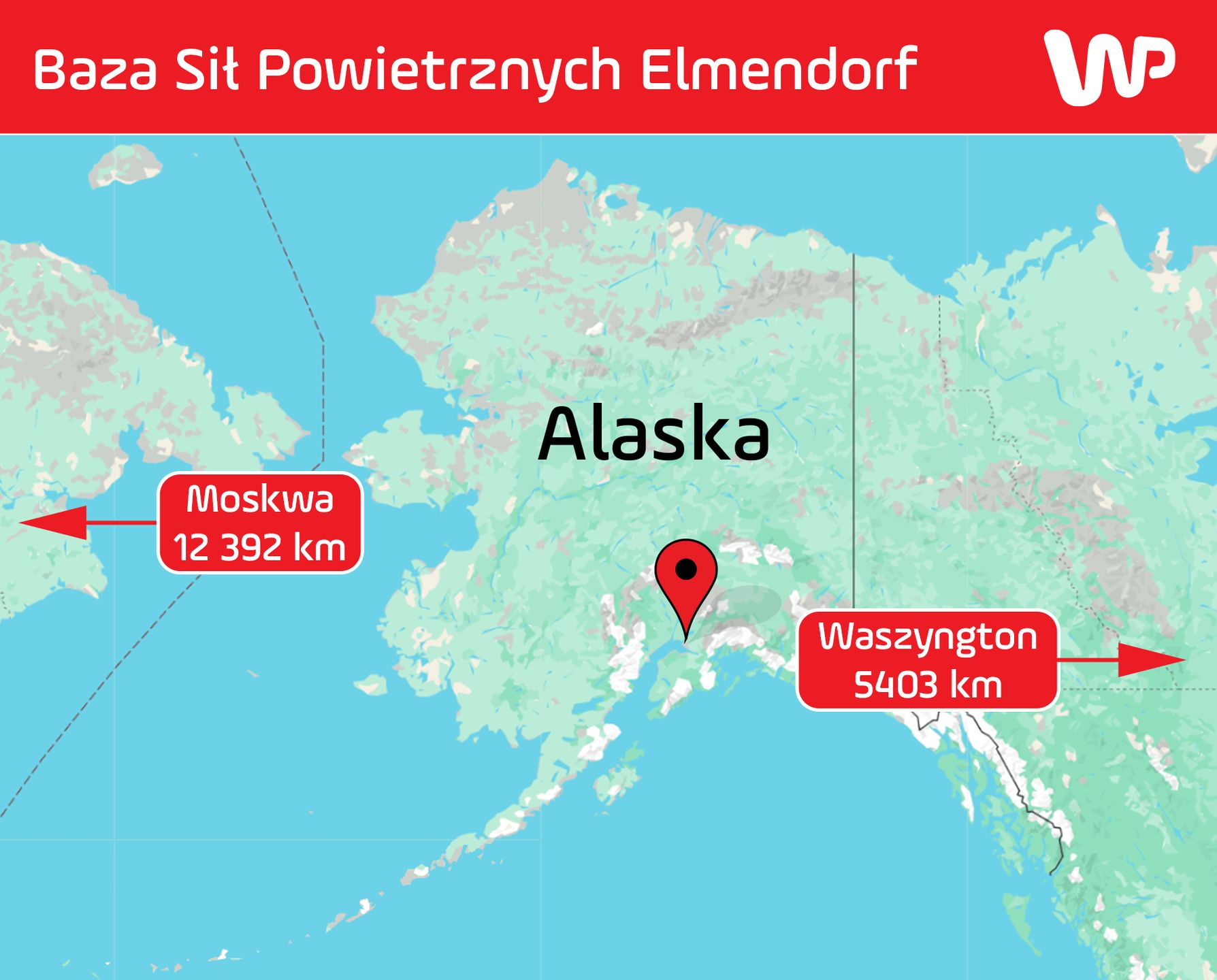 Baza Sił Powietrznych Elmendorf na Alasce, gdzie dojdzie do spotkania Trumpa i Putina