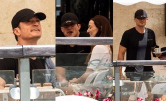 Orlando Bloom kontempluje nad kawą z tajemniczą nieznajomą. Już szuka godnej następczyni dla Katy Perry?