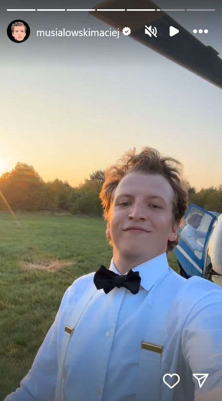 Julia Wieniawa i Maciej Musiałowski lecą na bal