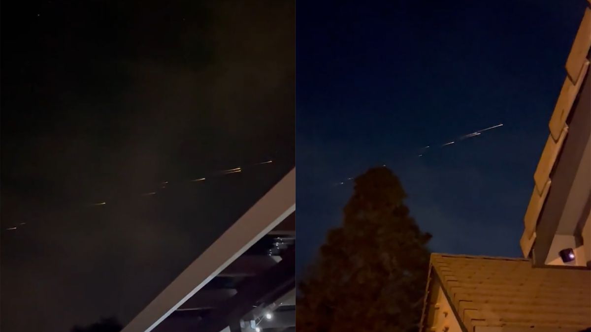 Kosmiczne śmieci wchodzące w atmosferę wywołały niemałe poruszenie.