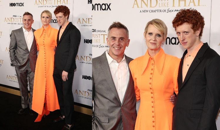 David Eigenberg, Cynthia Nixon i Niall Cunningham 
