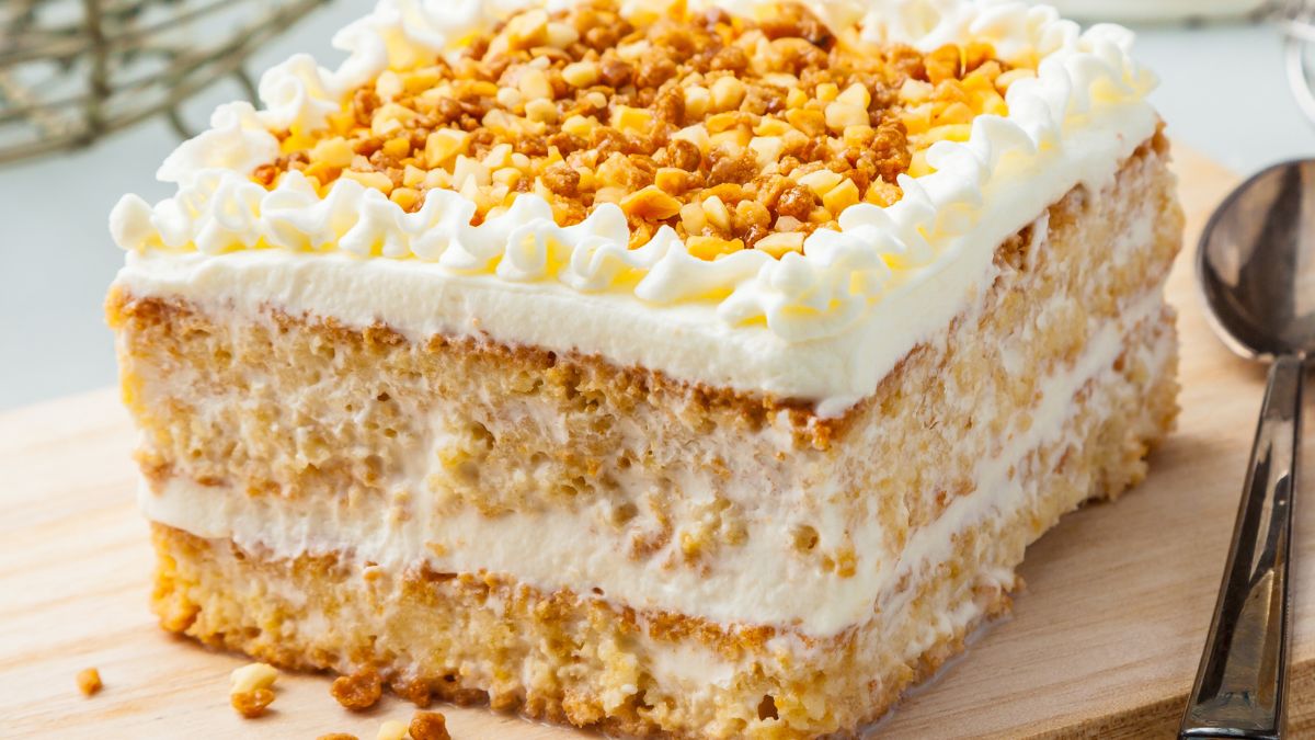 Pyszne ciasto migdałowe