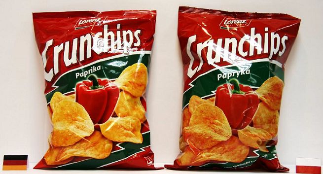 UOKiK porównał żywność w sklepach w Polsce i Niemczech: różnice w jakości chipsów, serków i napojów