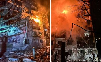 Potężny atak rakietowy. Rosjanie uderzyli w bloki mieszkalne