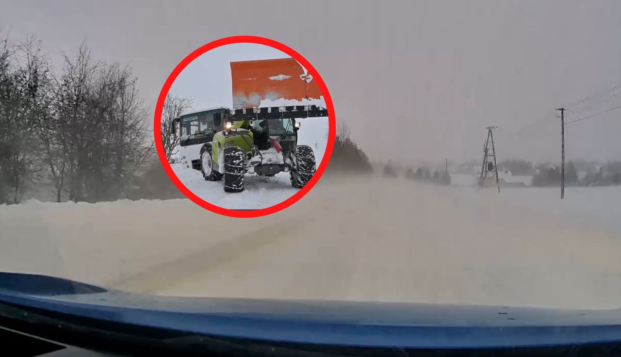 Atak zimy na Podkarpaciu. Nagrania trafiły do sieci. Komentarz zbędny