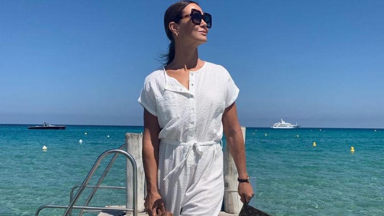 Kinga Rusin syci się słońcem w Saint-Tropez