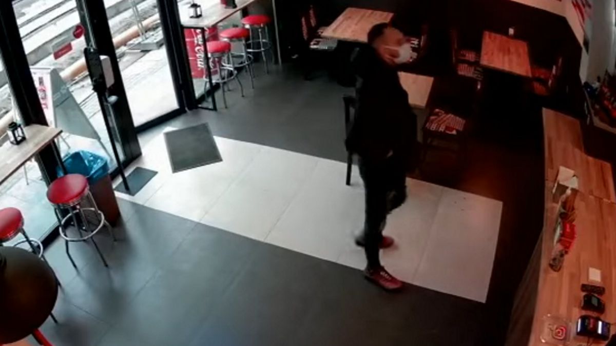 Mężczyzna nie miał wstydu