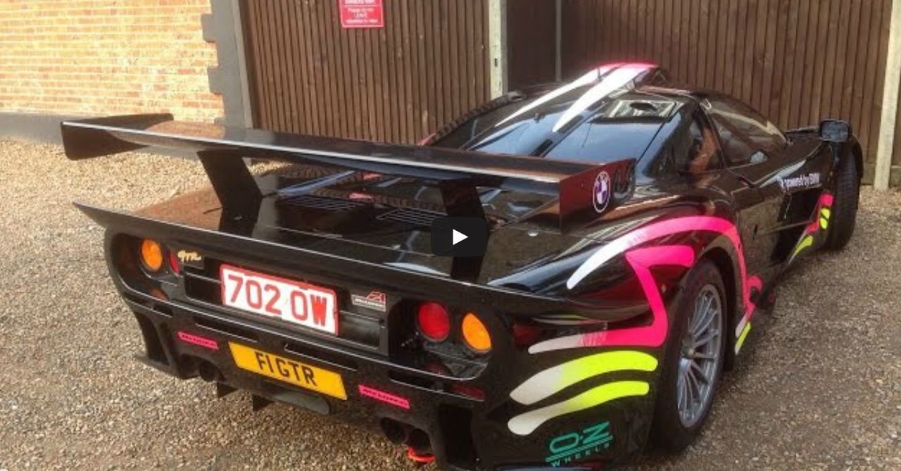 McLaren F1 GTR Longtail straszy starszą kobietę [WIDEO]