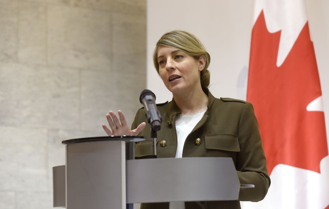 Canada's Foreign Minister Melanie Joly