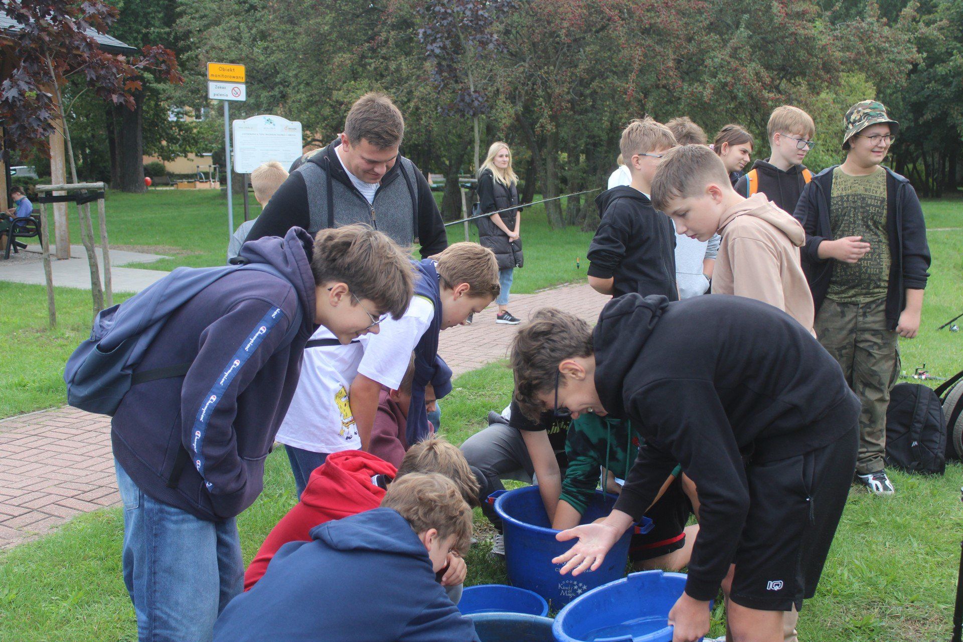 Piknik sportowo-ekologiczno-wędkarski z MCS i PZW Koło nr 3 Górnik w Bełchatowie