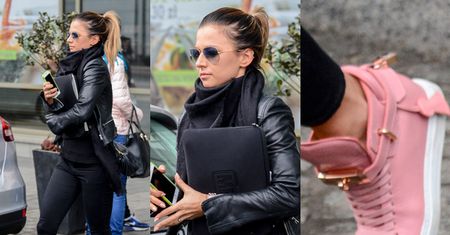 Anna Lewandowska w różowych butach za 3300 złotych (ZDJĘCIA)