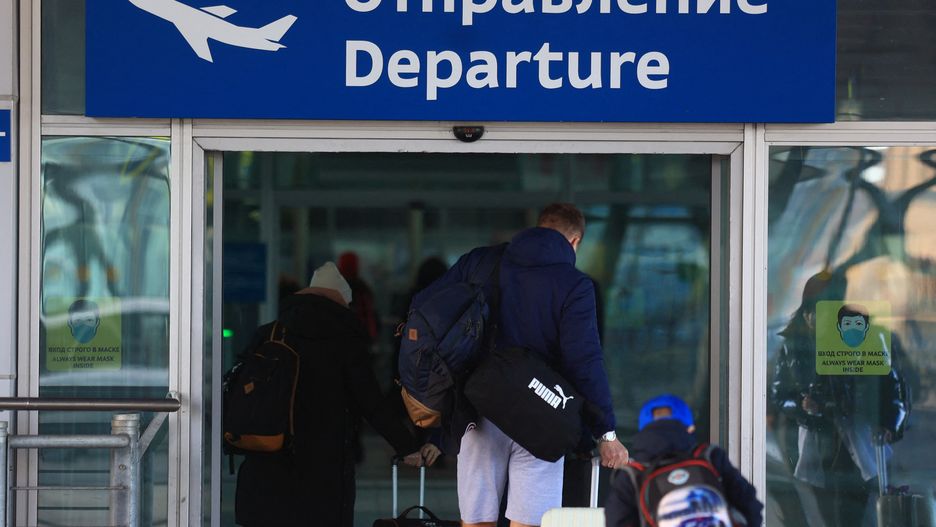 Pulkovo Airport reopens after the brief suspension of flights due to "Unidentified Object"
SAINT-PETERSBURG, RUSSIA - FEBRUARY 28: Pulkovo Airport reopens after temporarily suspending all flights due to the detection of an "Unidentified Object" in the sky in Saint-Petersburg, Russia on February 28, 2023. Earlier today, an unidentified object was spotted and fighter jets had been dispatched to investigate. Stringer / Anadolu Agency/ABACAPRESS.COM,Image: 759461598, License: Rights-managed, Restrictions: , Model Release: no, Credit line: AA/ABACA / Abaca Press / Forum
AA/ABACA / Abaca Press / Forum
category_code_new