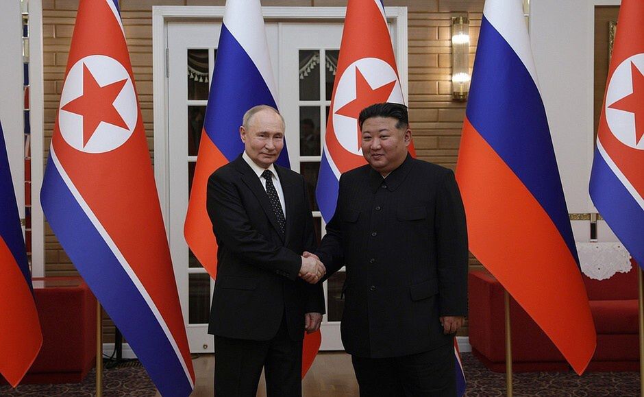 Korea Północna, rosja, władimir putin, kim dzong un, sojusz, wojsko, broń nuklearna, stany zjednoczone, wojna w Ukrainie Rosja i Korea Płn. mają sojusz wojskowy. Obrona przed Zachodem