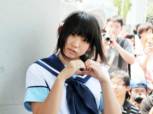 Śliczne azjatki z tokijskiego konwentu Comiket 7