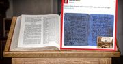 Ukryty rozdział Biblii. Przełomowe odkrycie dzięki promieniom UV