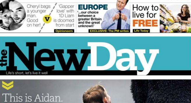Dziennik „New Day” znika z rynku po dwóch miesiącach z powodu słabej sprzedaży