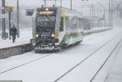 Ekstremalna pogoda. Stanął pociąg w Mławie