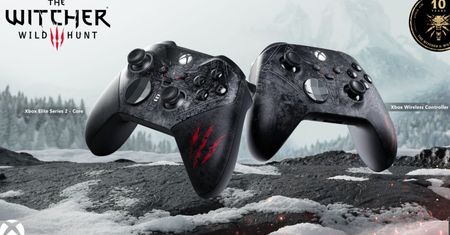 Xbox wypuścił specjalne kontrolery z Wiedźmina. Rozeszły się w kilka godzin
