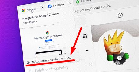 Nowość w Google Chrome. Sprawdź, ile RAM-u zajmuje dana karta