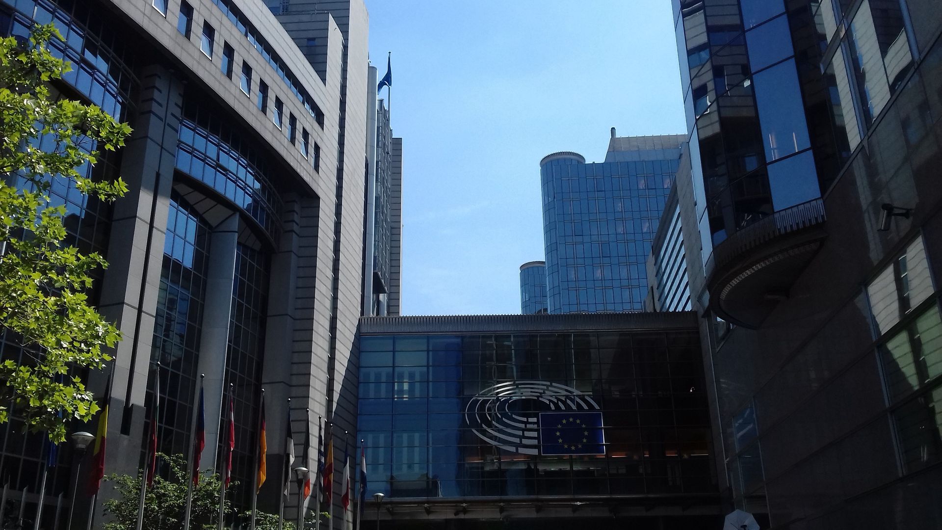Parlament Europejski w Brukseli 
